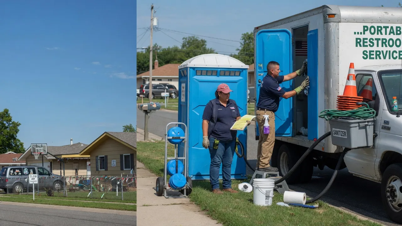 Portable Toilet Rental in Farley, MO near me